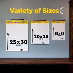 Post-it Super Sticky Wall Easel Pad, 25