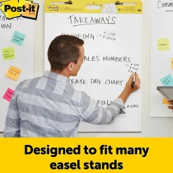 Post-it Super Sticky Wall Easel Pad, 20