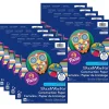 Prang 9" x 12" Construction Paper, Assorted Colors, 50 Sheets/Pack, 10 Packs (PAC6503-10)