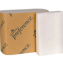 Preference 2-Ply Single Fold Interfold Toilet Paper, White, 400 Sheets/Pack, 60 Packs/Carton (10101)