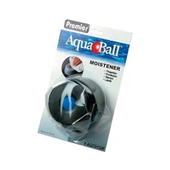 Premier AquaBall Fingertip Moistener, Black (AQ701G)