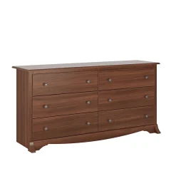 Prepac 29" Monterey 6 Drawer Dresser, Cherry (CDC-6330-K)