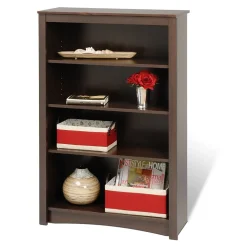 Prepac™ 4 Shelf Bookcase, Espresso