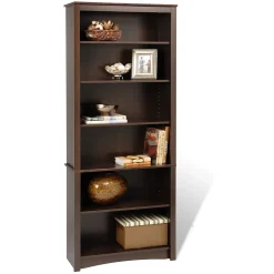Prepac™ 6 Shelf Bookcase, Espresso