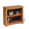 Prepac™ 2 Shelf Bookcase, Oak