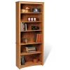 Prepac™ 6 Shelf Bookcase, Oak