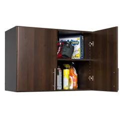 Prepac Elite 32” Stackable Wall Cabinet, Espresso (EEW-3224)
