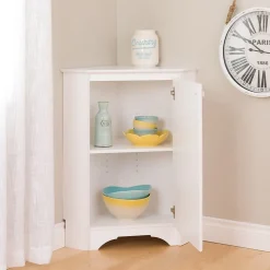 Prepac Elite White Corner Storage Cabinet (WSCC-0603-1)