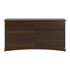 Prepac Fremont 29" 6-Drawer Dresser, Espresso (EDC-6330-K)