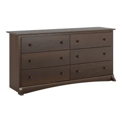 Prepac Fremont 29" 6-Drawer Dresser, Espresso (EDC-6330-K)