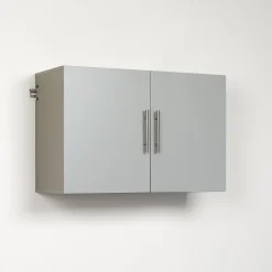 Prepac™ HangUps 36" Laminate Upper Storage Cabinet, Light Gray