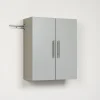 Prepac™ HangUps 24" Laminate Upper Storage Cabinet, Light Gray (GSUW-0706-1)