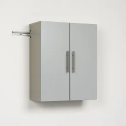 Prepac™ HangUps 24" Laminate Upper Storage Cabinet, Light Gray (GSUW-0706-1)
