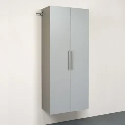 Prepac™ HangUps 30" Laminate Large Storage Cabinet, Light Gray (GSCW-0707-2K)