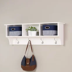 Prepac™ Sonoma Entryway Cubbie Shelf, 48" x 11.5", White