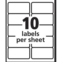 PRES-a-ply Laser/Inkjet Shipping Labels, 2