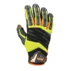 ProFlex 924 Hybrid Dorsal Impact-Reducing Gloves, Lime, L (17684)