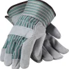Protective Industrial Products Work Gloves, Split Leather With Safety Cuffs, Medium, Multi-Colored, 12 Pairs (83-6563/M)