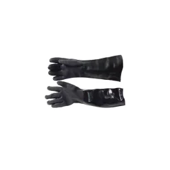 Protective Industrial Products 18" PVC Dipped Gloves, Black, 1 Pair (58-8060)