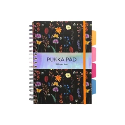 Pukka Pad Bloom 5-Subject Subject Notebooks, 6.9