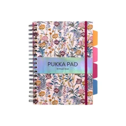Pukka Pad Bloom 5-Subject Subject Notebooks, 6.9