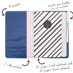 Pukka Pad Carpe Diem Subject Notebooks, Narrow Ruled, Multicolor (PUK9200CD)