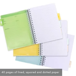 Pukka Pad Education Customizable Notebook, Multicolor, 2/Bundle (PUK9824STU-2)