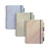 Pukka Pad Haze 5-Subject Notebooks, 7.4" x 9.84", Ruled, 100 Sheets, Assorted Colors, 3/Pack (9975(AST)-HZE)