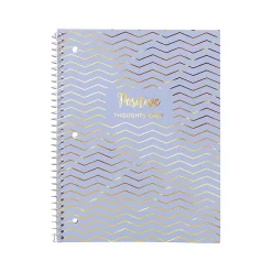 Pukka Pad Haze 1-Subject Notebooks, 8" x 10.3", College-Ruled, 50 Sheets, Assorted Colors, 3/Pack (9978(AST)-HZE)