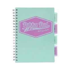 Pukka Pad Pastels 5-Subject Notebooks, 7