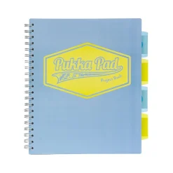Pukka Pad Pastels 5-Subject Notebooks, 8.5