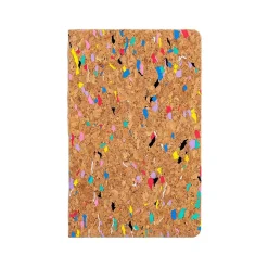 Pukka Pad Planet Softcover Notebook, 5.31" x 8.46", Wide-Ruled, 80 Sheets, Multicolor (9855-SPP)