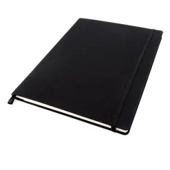 Pukka Pad Professional Notebooks, 8.5" x 11", College Ruled, 96 Sheets, Black (9942-SIG)