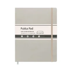 Pukka Pad Professional Notebooks, 8.5" x 11", College Ruled, 96 Sheets, Beige (9943-SIG)