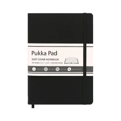 Pukka Pad Professional Notebooks, 5.11" x 8.2", College Ruled, 96 Sheets, Black (9940-SIG)