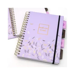 Pukka Pad Rochelle & Jess 5-Subject Notebook, 7.5