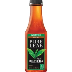 Pure Leaf Unsweetened Tea, 18.5 oz., 12/Carton (PEP134072)