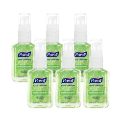 Purell 70% Alcohol Gel Hand Sanitizer, Energizing Mint Scent, 2 fl. oz., 24/Pack (3907-24-CMR)