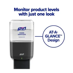 PURELL Advanced 70% Alcohol Gel Hand Sanitizer Refill for ES6 Dispenser, 1200 mL, 2/Carton (6463-02)
