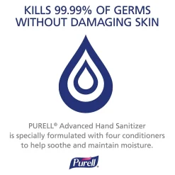 PURELL Advanced 70% Alcohol Gel Hand Sanitizer, Clean Scent, 1.5 L (5015-04)