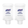 PURELL Advanced 70% Alcohol Foaming Hand Sanitizer Refill for ES10 Dispenser, Clean Scent, 1200 mL., 2/Carton (8353-02)