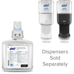 PURELL Advanced 70% Alcohol Foaming Hand Sanitizer Refill for ES8 Dispenser, 1200 mL, 2/Carton (7753-02)