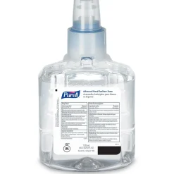 PURELL Advanced 70% Alcohol Foaming Hand Sanitizer Refill for LTX-12 Dispenser, 1200 mL., 2/Carton (1905-02)