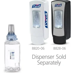 PURELL Advanced 70% Alcohol Foaming Hand Sanitizer Refill for ADX-12 Dispenser, 1200 mL., 3/Pack (8805-03)