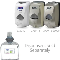 PURELL Advanced 70% Alcohol Foaming Hand Sanitizer Refill for TFX, 1200 mL., 2/Carton (5391-02)