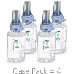 PURELL Advanced Gel Hand Sanitizer Refill for ADX 7 Dispenser, 700 mL., 4/Carton (8703-04)