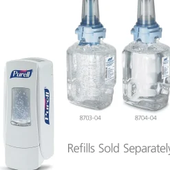 PURELL ADX7 Wall Mounted Hand Sanitizer Dispenser, White (8720-06)