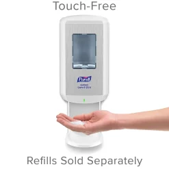 PURELL CS6 Automatic Wall Mounted Hand Sanitizer Dispenser, White (6520-01)