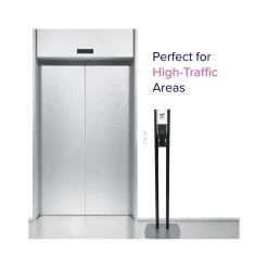 PURELL ES10 Automatic Floor Stand Hand Sanitizer Dispenser, Graphite (8214-DS)