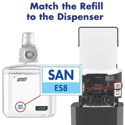 PURELL ES8 Automatic Wall Mounted Hand Sanitizer Dispenser, Gray (7724-01)